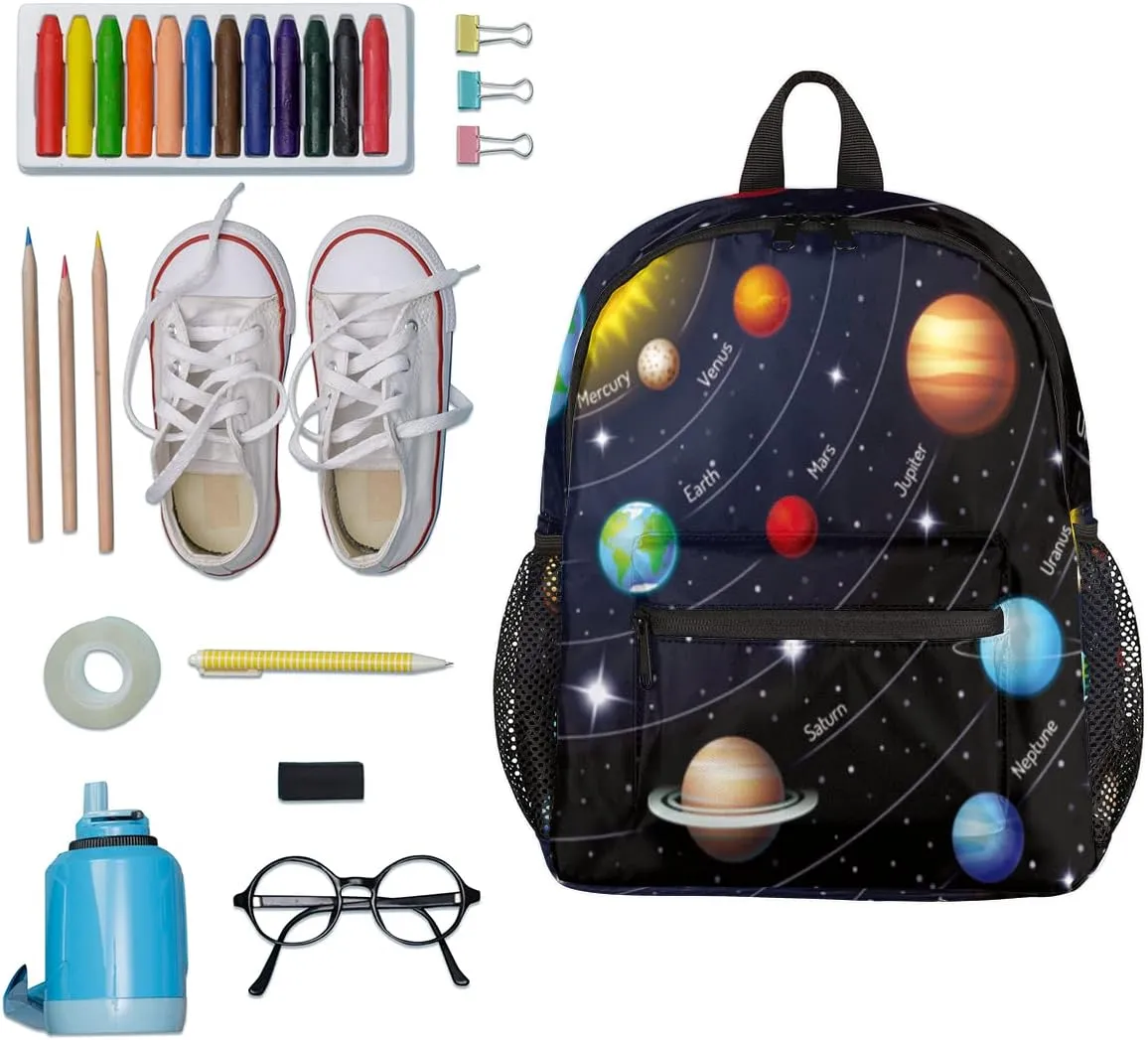 Toddler Backpack, Kids Backpack Preschool Kindergarten School Bag 12 Inch Mini Bookbag Casual Daypack for Boys Girls Children