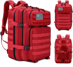TOMITANY Military Tactical Backpack 45L Army 3 Days Assault Pack Bag Large Nylon 900D Mens Molle Rucksack