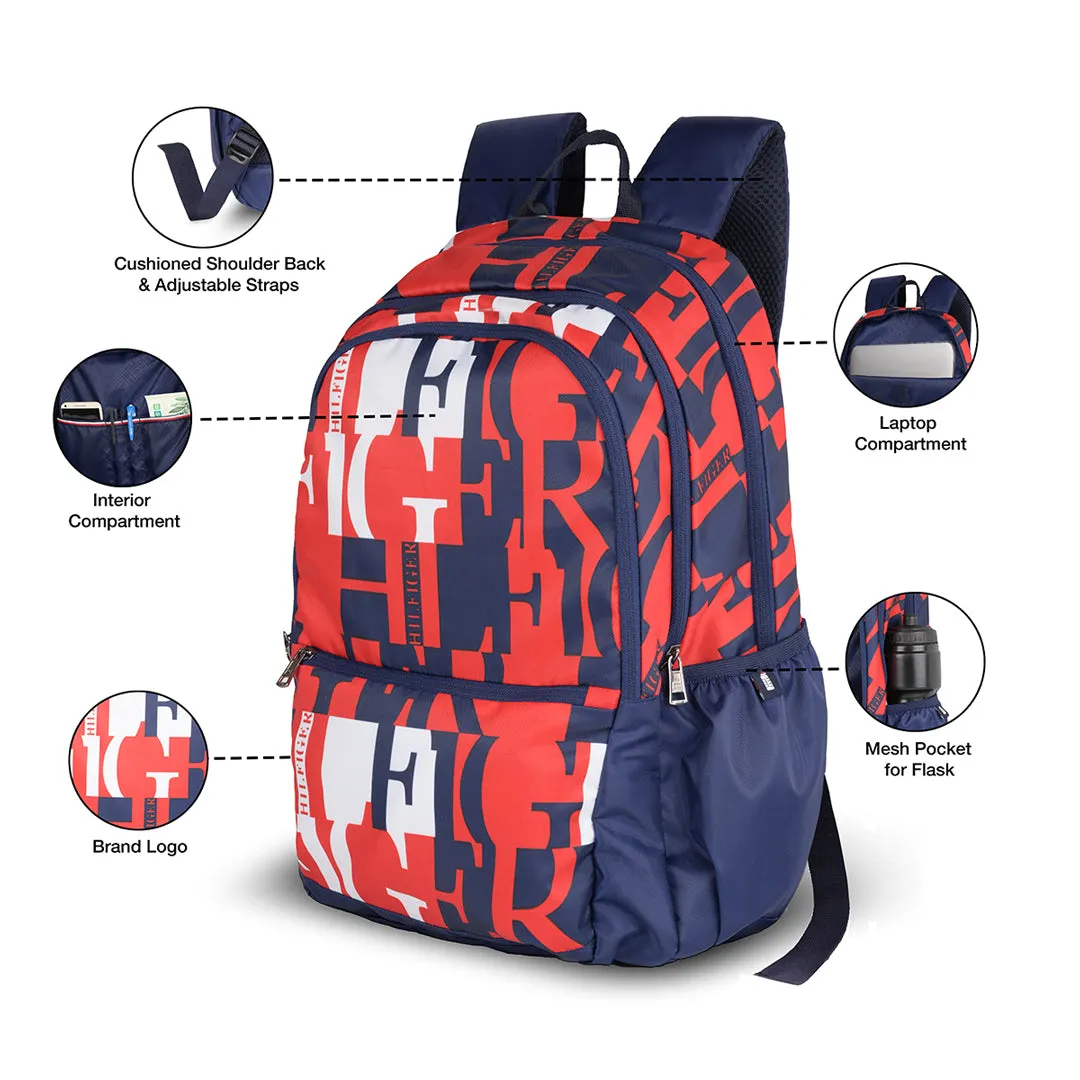 Tommy Hilfiger Majestic Unisex Water-Resistant Laptop Backpack