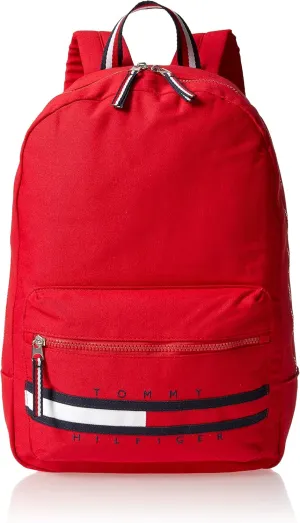 Tommy Hilfiger Men's Gino Backpack, Apple Red, One Size