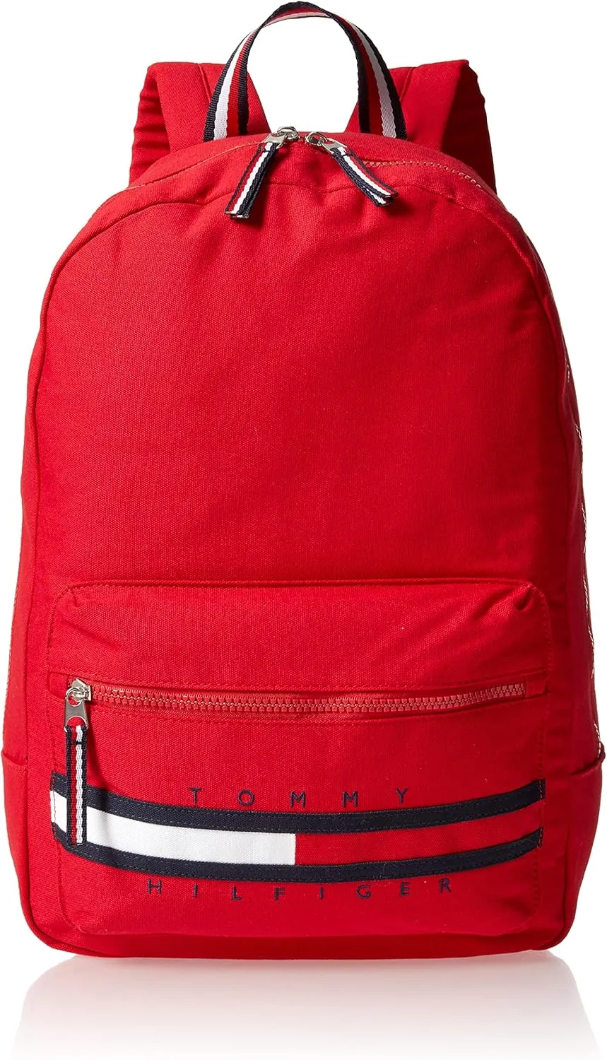 Tommy Hilfiger Men's Gino Backpack, Apple Red, One Size