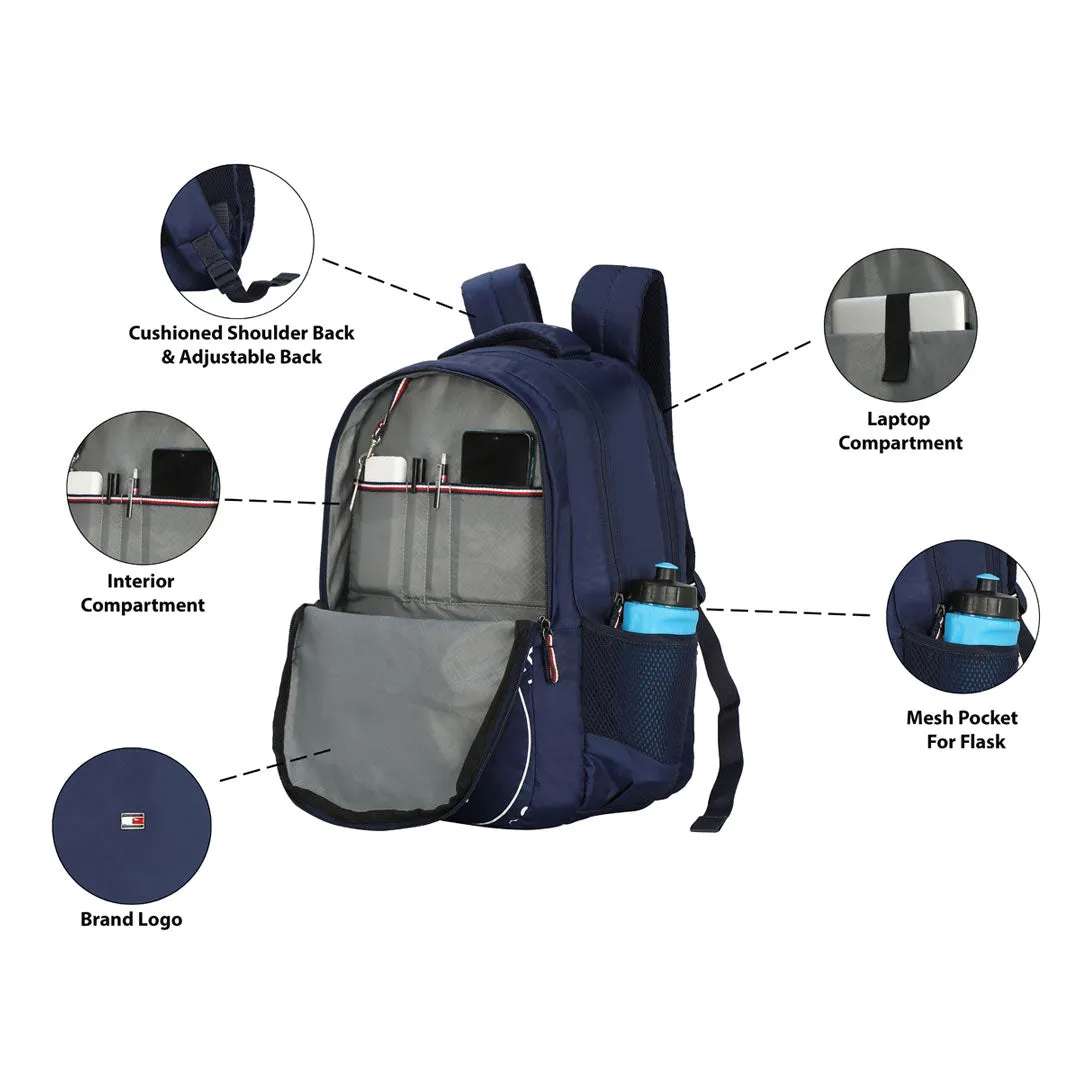 Tommy Hilfiger Peyton Unisex Water-Resistant Laptop Backpack