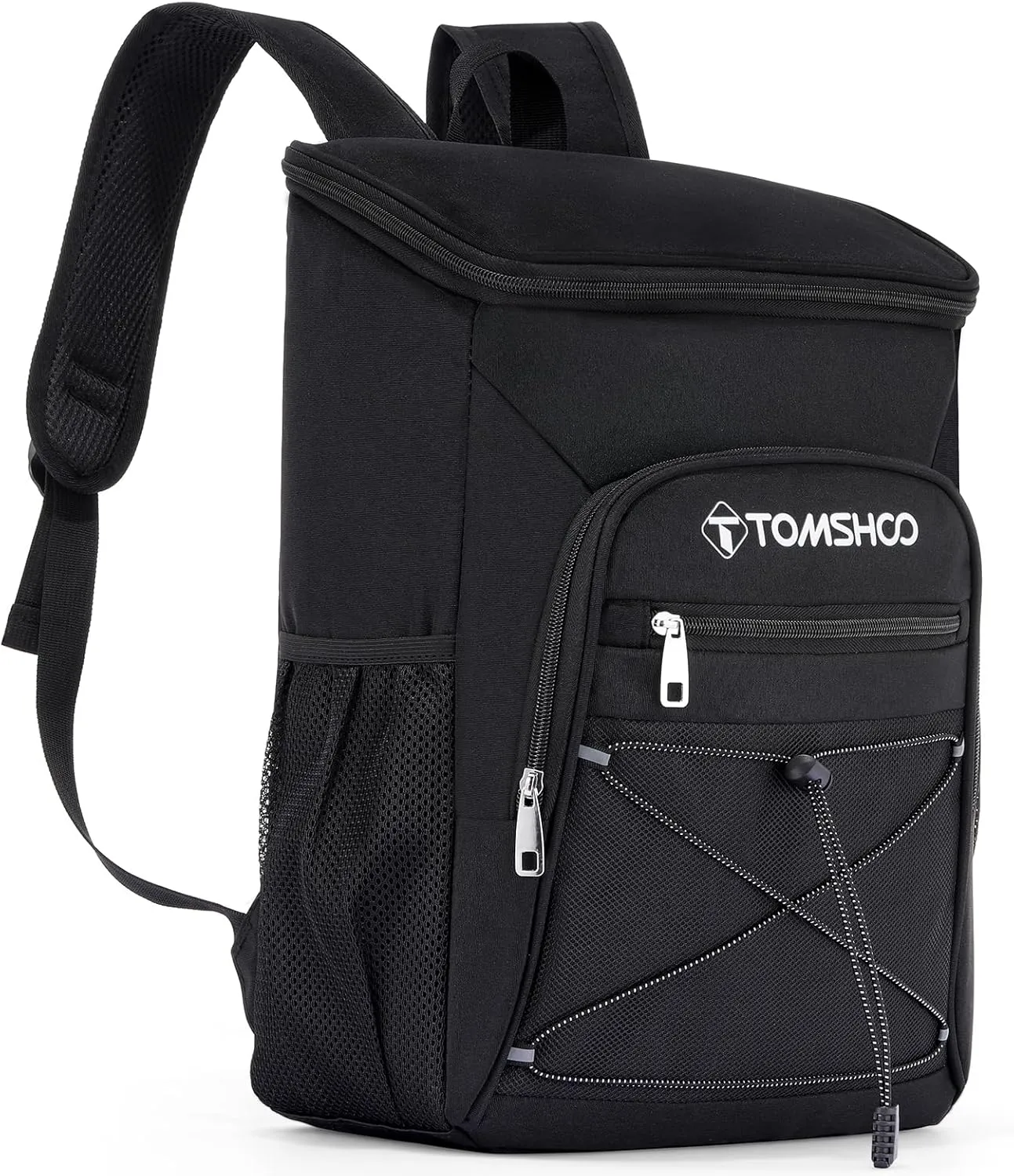 TOMSHOO Cooler Backpack 33 Cans, Lightweight Backpack Coolers Insulated Leak Proof Portable Lightweight Cooler Bag Camping Ice Chest Backpack Hiking, Beach