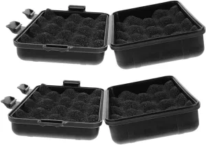 Toyvian 2Pcs Survival Box Shockproof Outdoor Storage Case for Camping and Hiking for Safe Storage of Supplies and Gear Emergency Preparedness