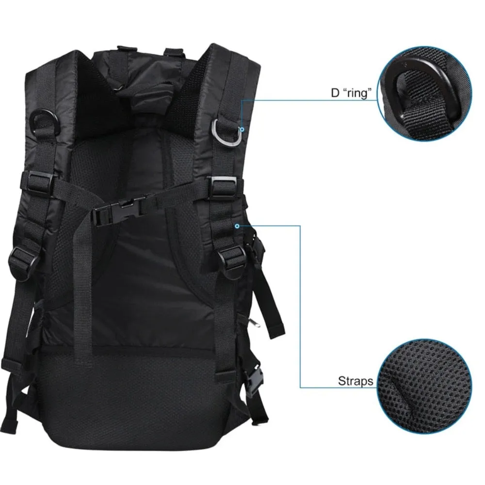 TrailSpire 35L Waterproof Hiking Pack – Lightweight Gear Hauler