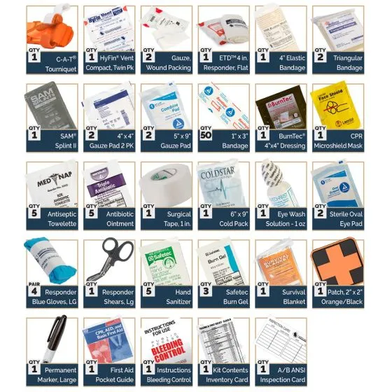 TRAUMA & FIRST AID (WATERTIGHT) KIT