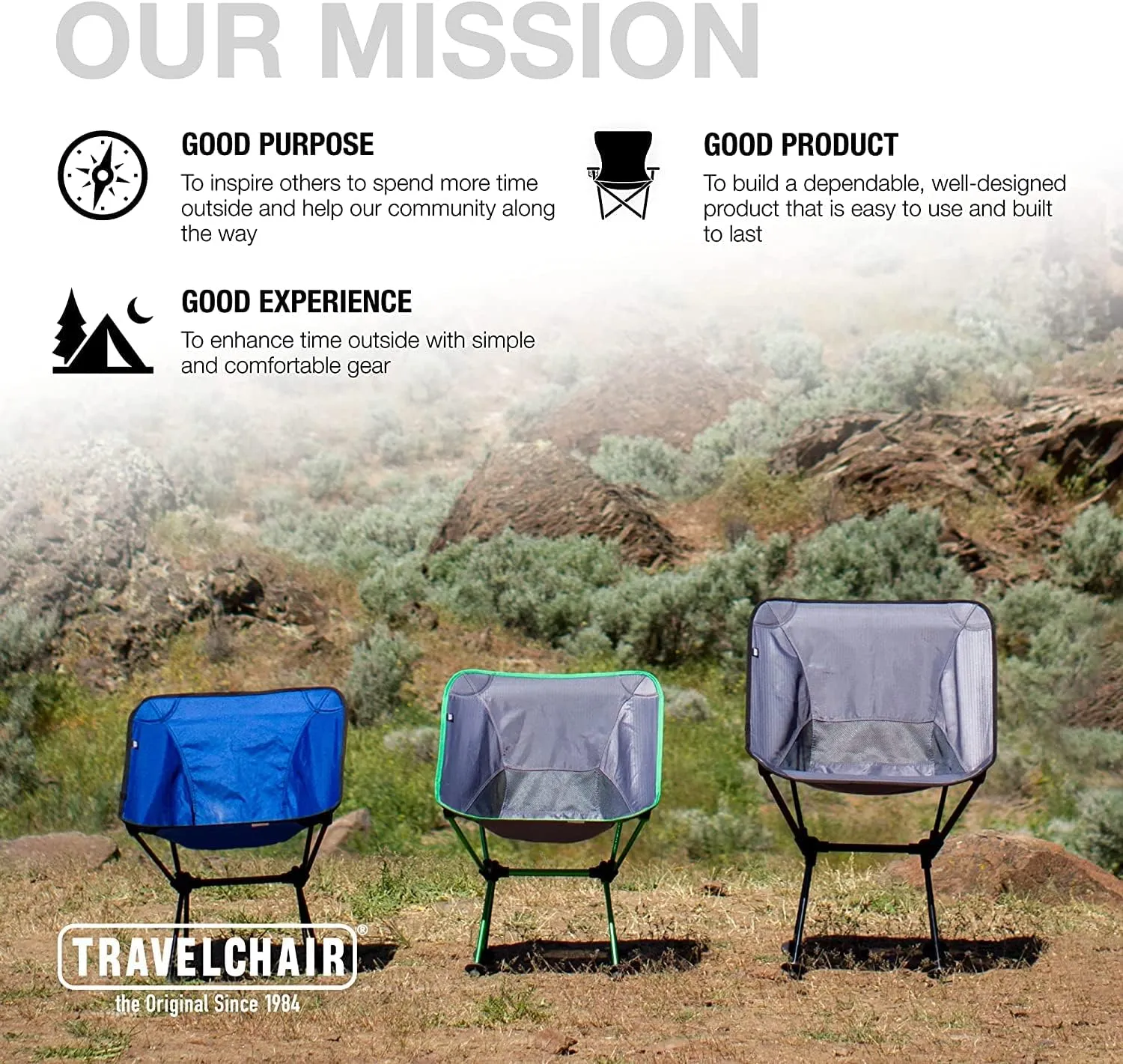 Travel Chair Roo Joey Chair Folding Camping Chair Outdoor for Hiking Backpacking Lawn Beach Sports Lightweight Stable Portable Collapsible Camping Chair Outdoor Furniture, New Blue
