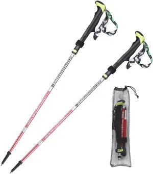 Trekking Poles Collapsible Lightweight Solid Carbon Fiber for Men Women Suitable for Male Females Elderly Absorb Mountaineering Straight Shank Slow Shock Ultralight Short