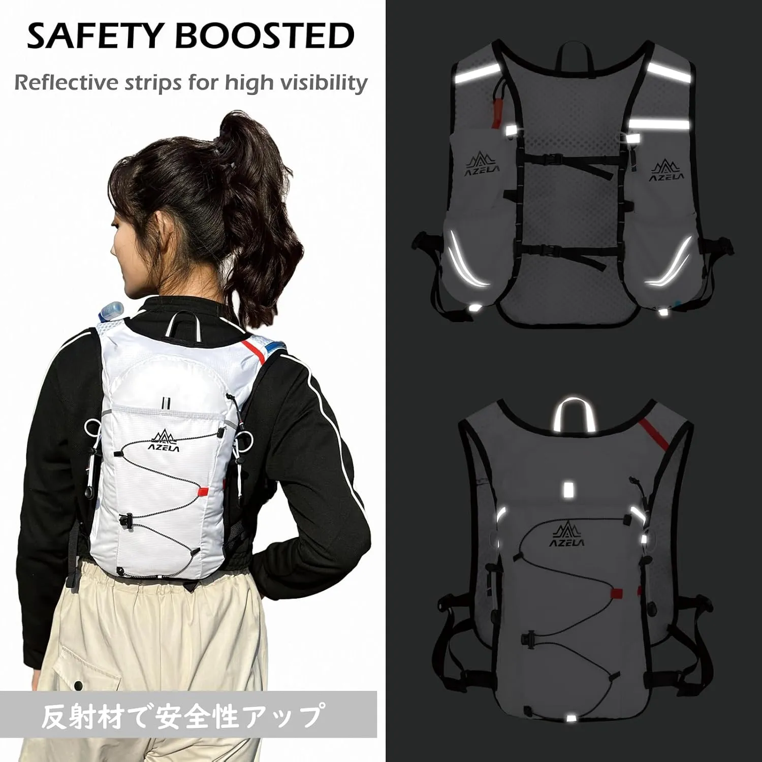 TRIWONDER 10L 18L Running Hydration Vest, Lightweight Hydration Pack Backpack for Trail Marathoner Running Race Cycling Hydro Daypack