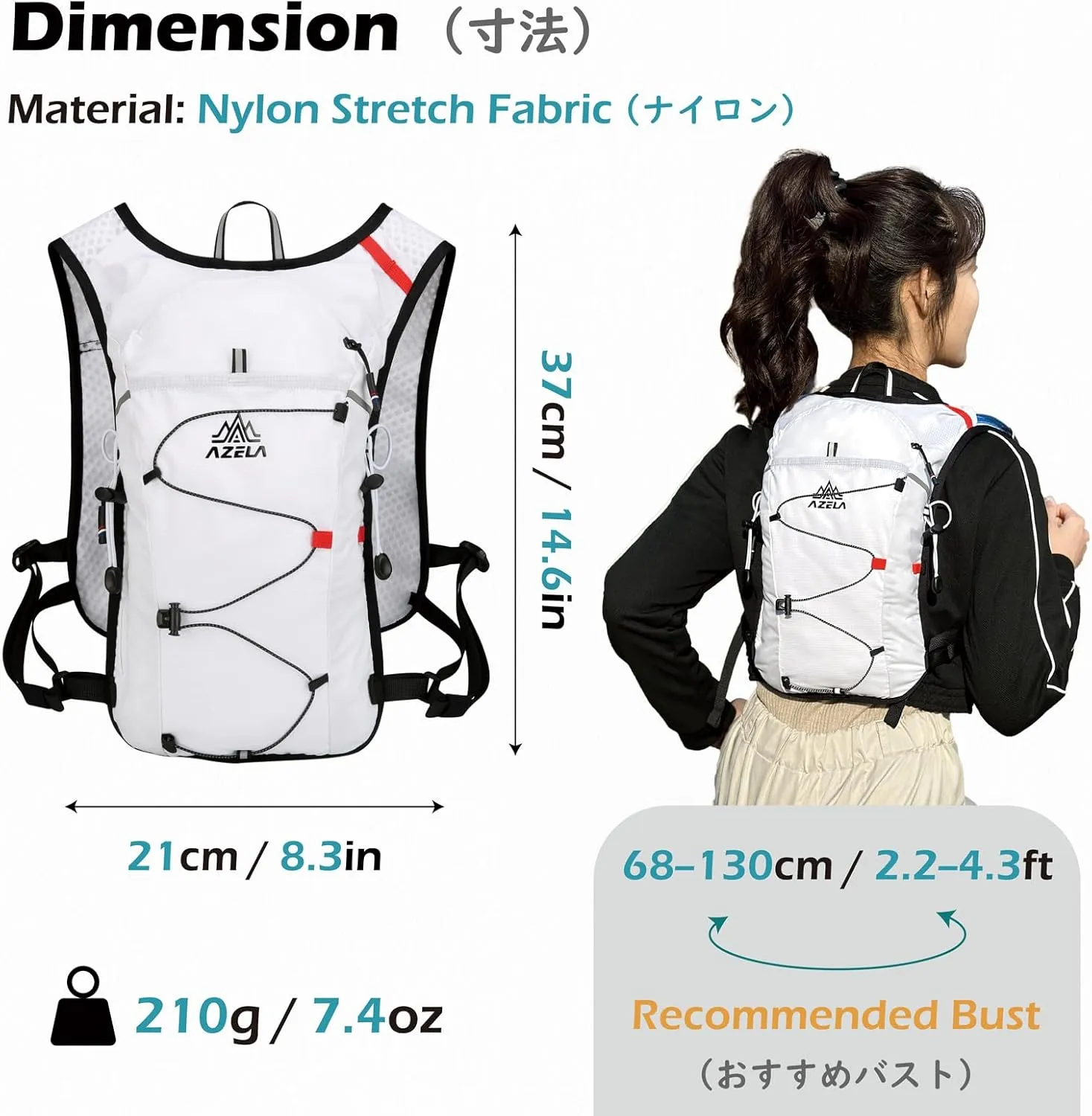 TRIWONDER 10L 18L Running Hydration Vest, Lightweight Hydration Pack Backpack for Trail Marathoner Running Race Cycling Hydro Daypack