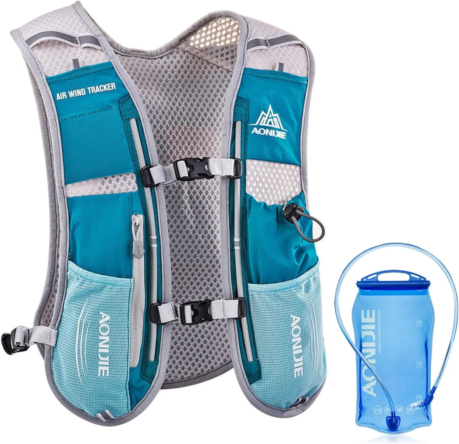 TRIWONDER 5L Running Hydration Vest Pack Backpack for Women Men 5.5L Runner Trail Race Marathon Triathlon Cycling Jogging Hiking Gym
