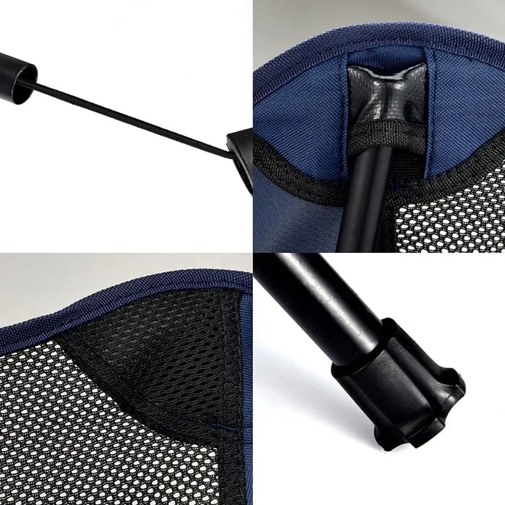 Ultra-Light Folding Chair,High-Back Camping Chair,Breathable Mesh Backpack Chair,Outdoor,Camping,Picnic,Hiking,Travel (Color : C)