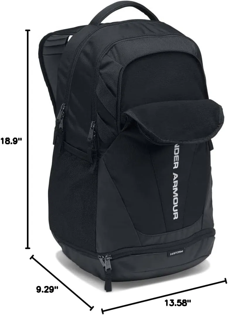 Under Armour Men's UA Hustle 3.0 Backpack OSFA Black