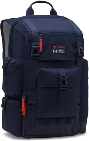 Under Armour UA x Project Rock Freedom Regiment Backpack (Navy Blue)