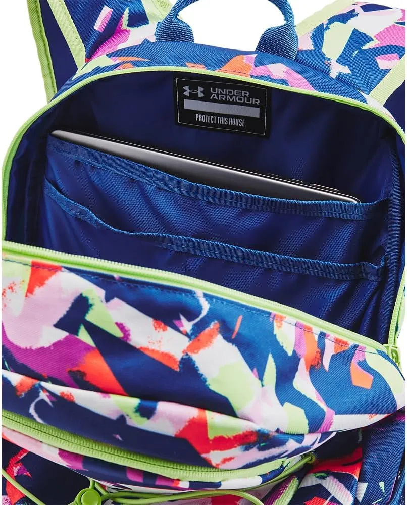 Under Armour Unisex-Adult Hustle Sport Backpack, (433) Tech Blue/Tech Blue/White, One Size Fits All