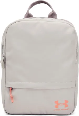 Under Armour Unisex Loudon Backpack Small, (289) Gray Matter/Tetra Gray/Aero Orange, One Size Fits Most