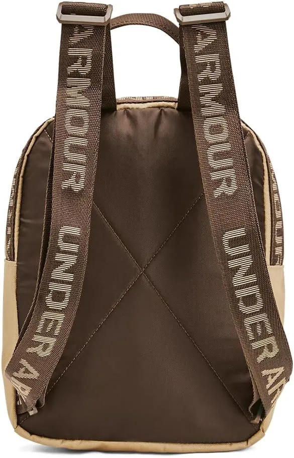 Under Armour Unisex Loudon Mini Backpack, (263) Camel/Gridiron Brown/Gridiron Brown, One Size Fits Most