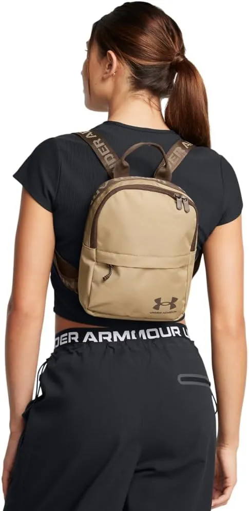 Under Armour Unisex Loudon Mini Backpack, (263) Camel/Gridiron Brown/Gridiron Brown, One Size Fits Most