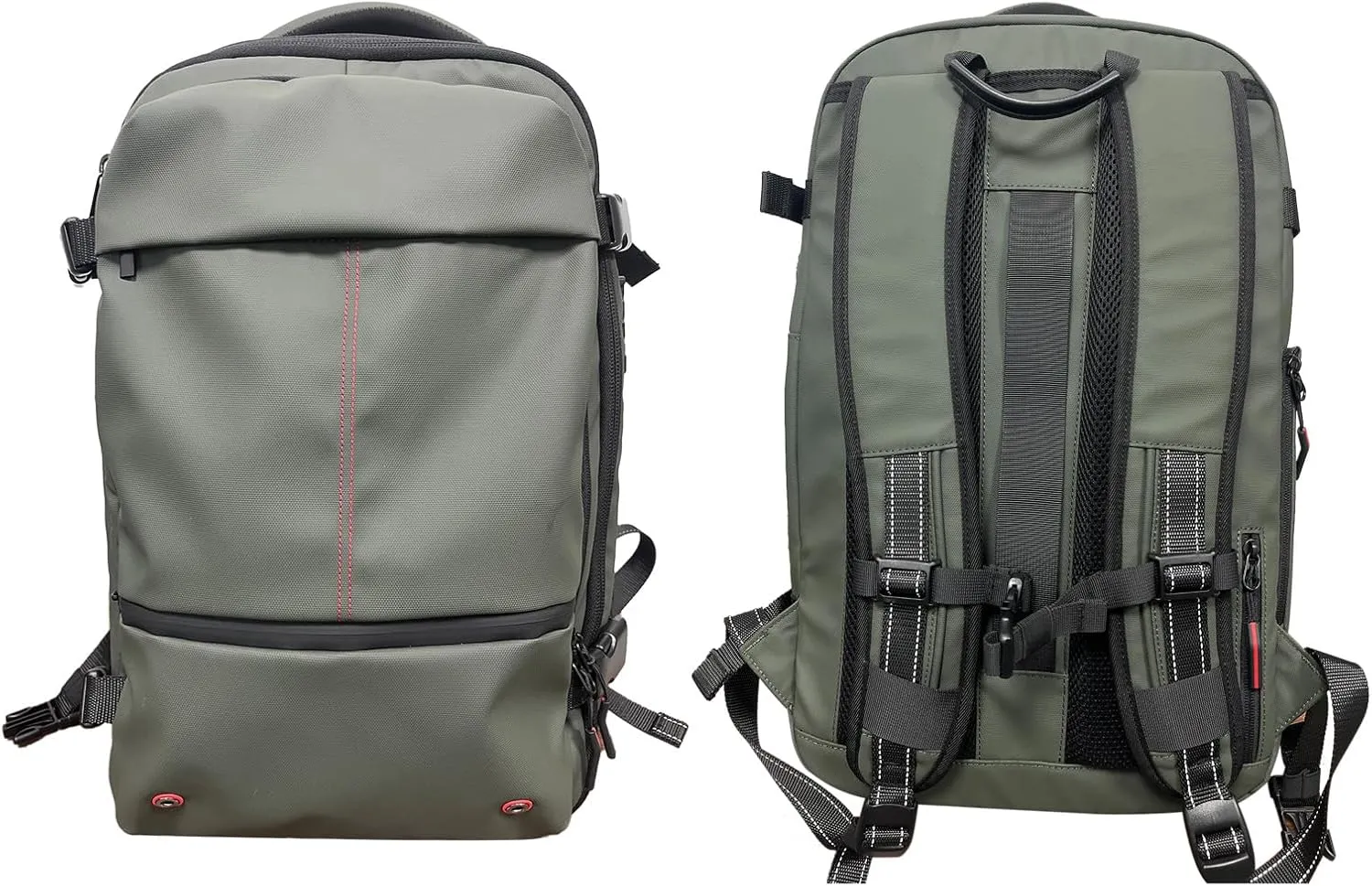 Vacuum Backpack Travel, Vacuum Compression Backpack With Pump, Large Capacity Expandable Air Vacuum Backpack With Anti Theft Lock, Compartmentalized Storage, Water Resistant