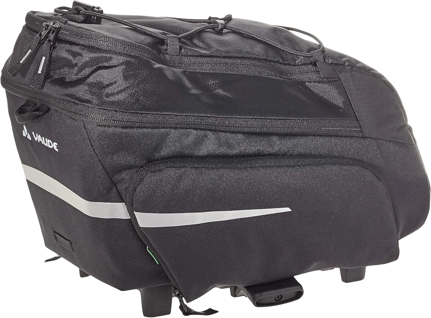 VAUDE Unisex's Silkroad Plus (UniKlip) Bike Backpack, Black, one Size