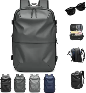Veloutte Travel Backpack, Veloussette Space Bag, Velouette Space Bag, Vacpack Backpack with Vacuum, Travel Smart with Vacuum Compression & Waterproof Design (D)