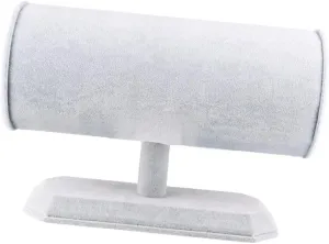 Velvet Jewelry Holder T-Bar Stand | Hair Clasp & Headband Organizer | Bracelet, Necklace, Watch Display Rack | Home Decor & Store Showcase | Girls, Ladies,