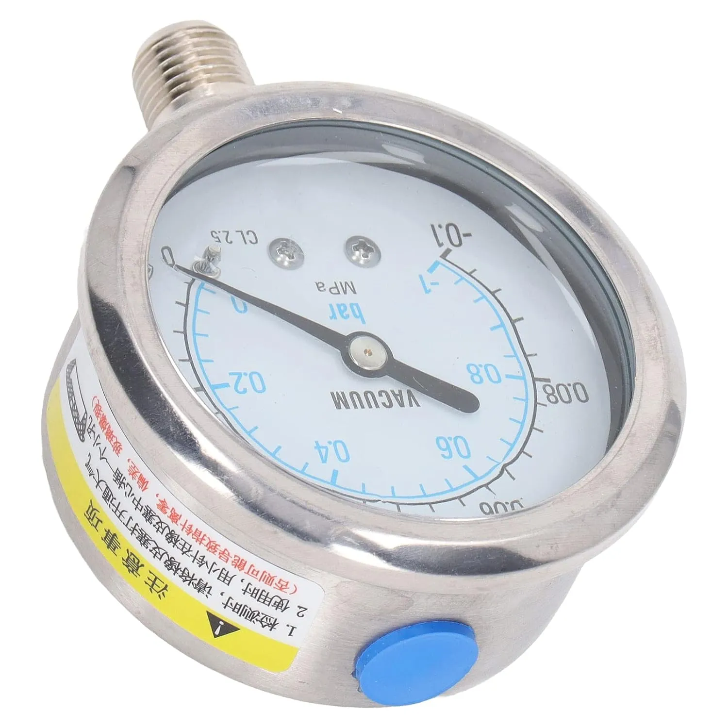 Versatile 0-1Mpa Stainl Steel Pressure with Sc for, Aulic, Oil Applications (-0.1~0Mpa)