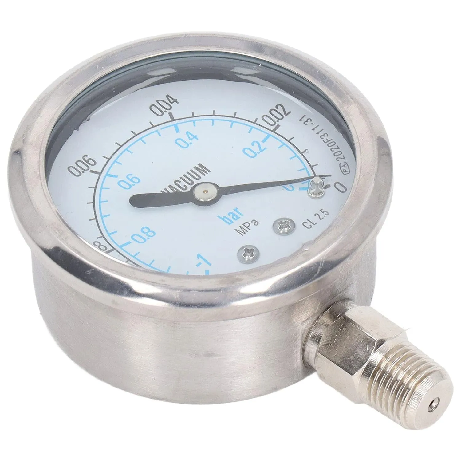 Versatile 0-1Mpa Stainl Steel Pressure with Sc for, Aulic, Oil Applications (-0.1~0Mpa)