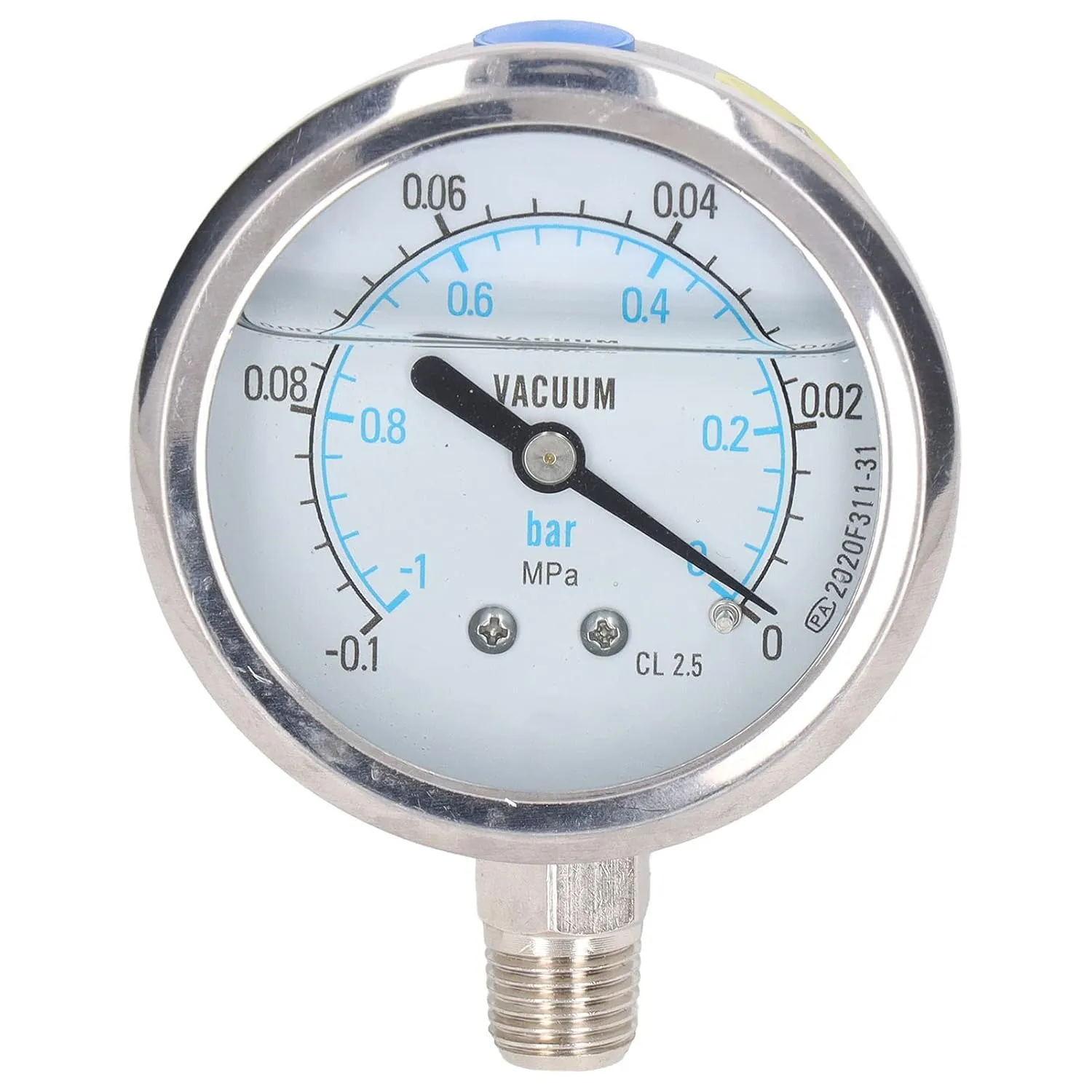 Versatile 0-1Mpa Stainl Steel Pressure with Sc for, Aulic, Oil Applications (-0.1~0Mpa)