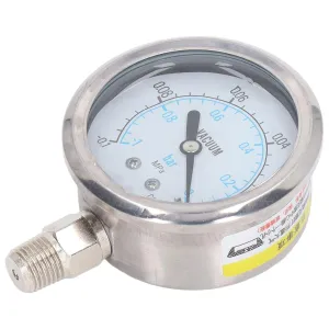 Versatile 0-1Mpa Stainl Steel Pressure with Sc for, Aulic, Oil Applications (-0.1~0Mpa)