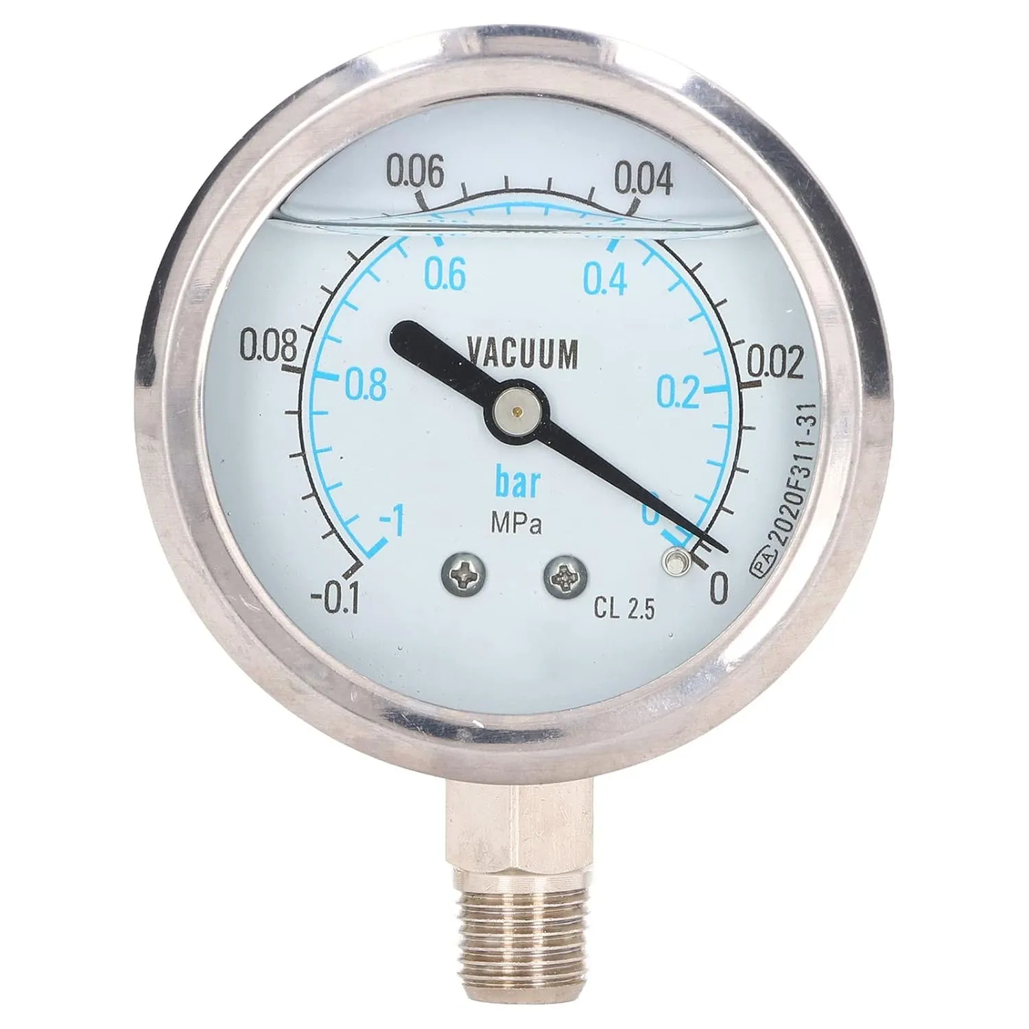 Versatile 0-1Mpa Stainl Steel Pressure with Sc for, Aulic, Oil Applications (-0.1~0Mpa)