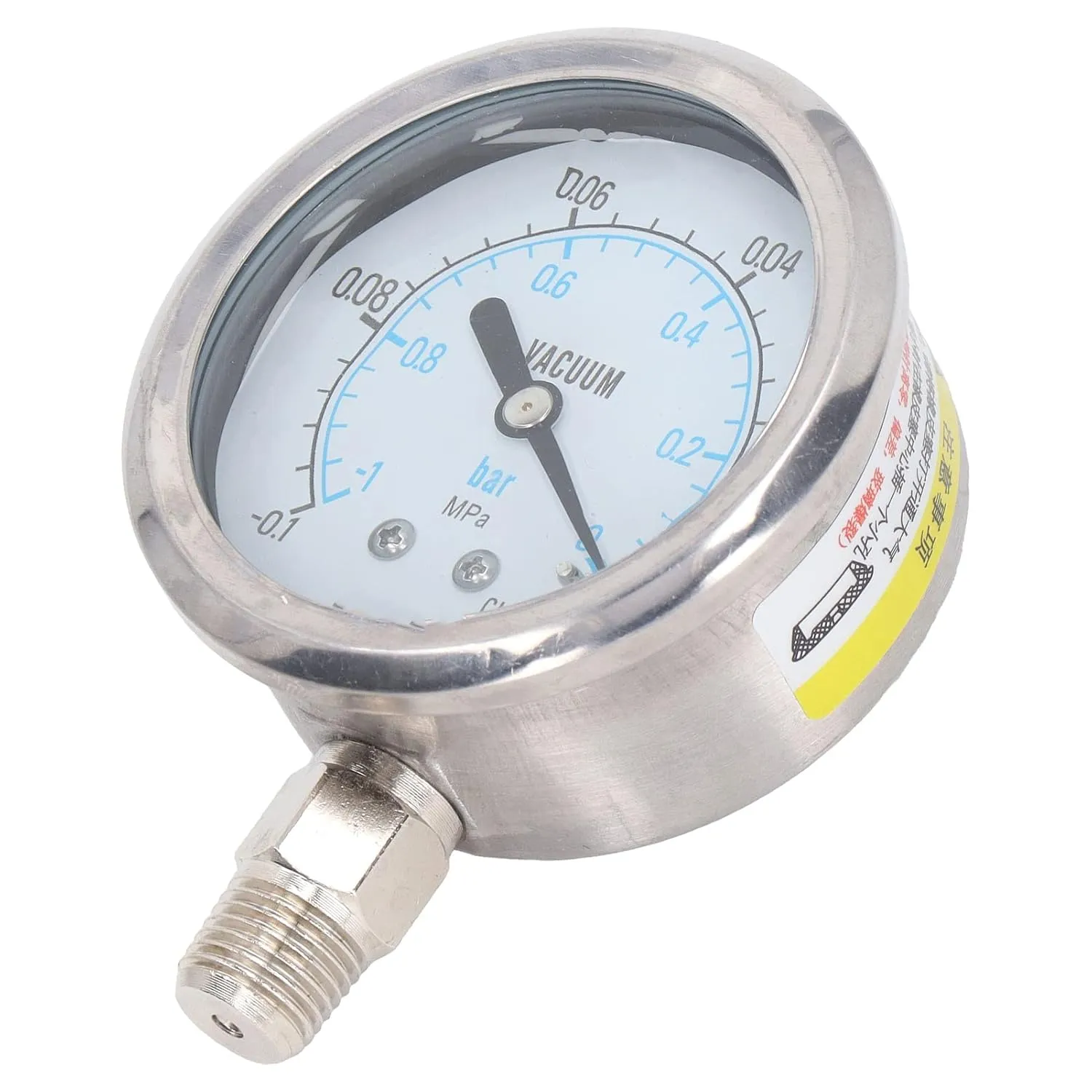 Versatile 0-1Mpa Stainl Steel Pressure with Sc for, Aulic, Oil Applications (-0.1~0Mpa)