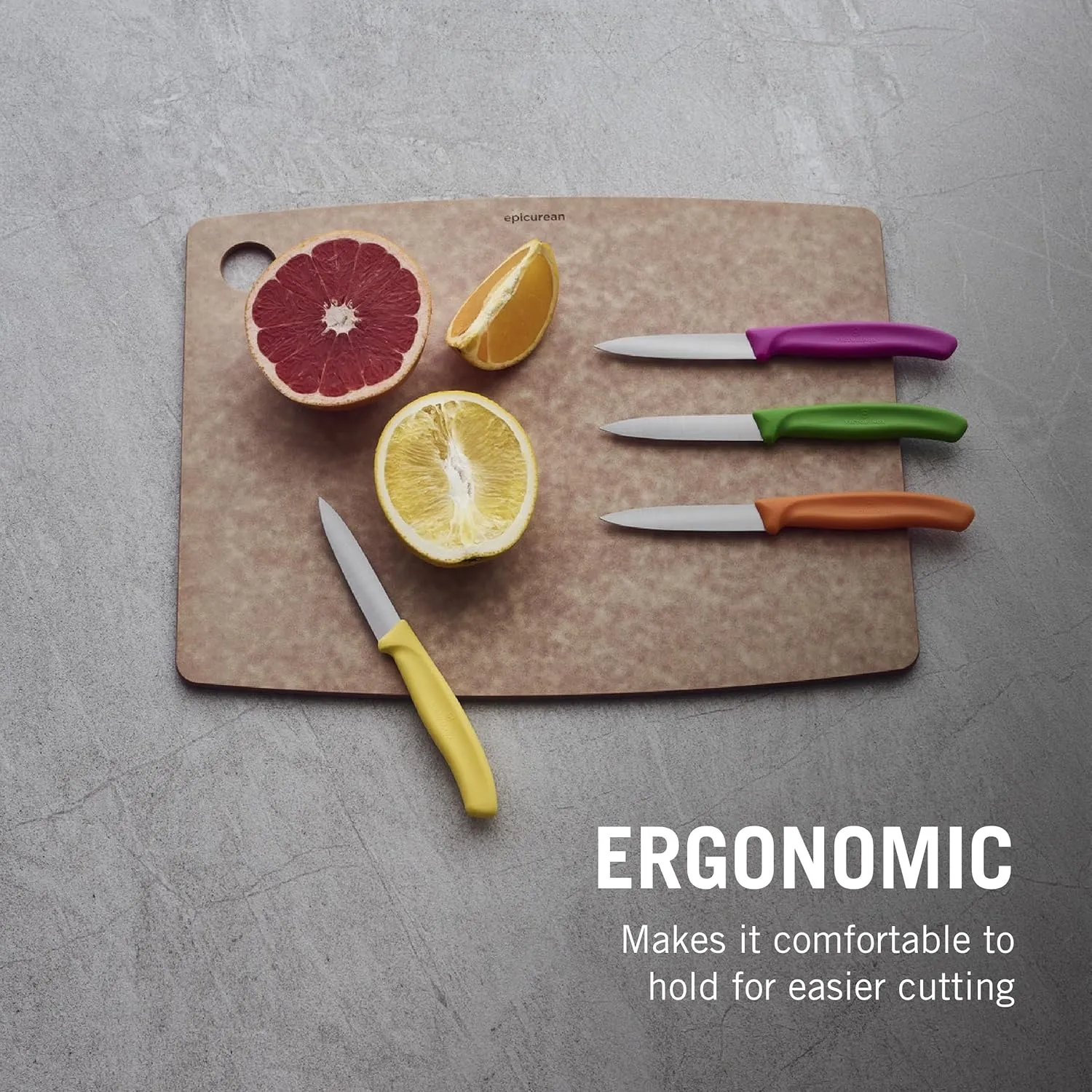 Victorinox 4-Piece Set of 3.25 Inch Swiss Classic Paring Knives with Straight Edge, Spear Point