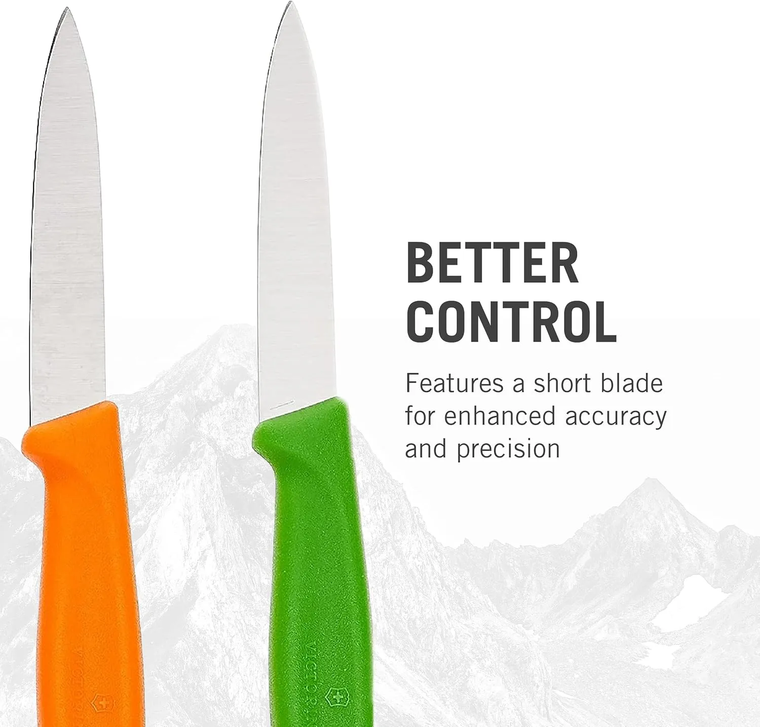Victorinox 4-Piece Set of 3.25 Inch Swiss Classic Paring Knives with Straight Edge, Spear Point