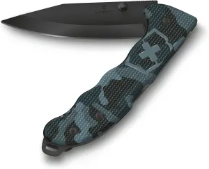 Victorinox Evoke Swiss Army Knife, Featuring a Foldable Blade with Thumb Stud and Lockback Mechanism