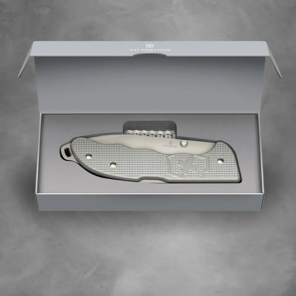 Victorinox Evoke Swiss Army Knife, Featuring a Foldable Blade with Thumb Stud and Lockback Mechanism
