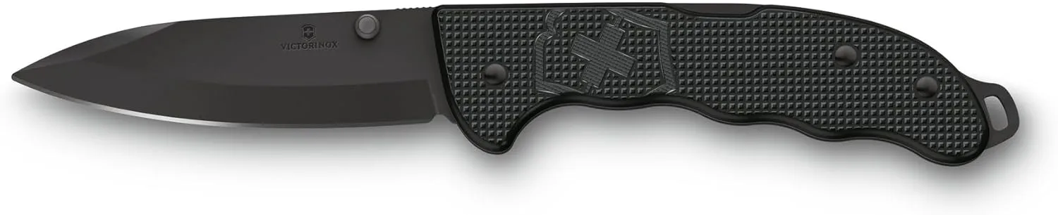 Victorinox Evoke Swiss Army Knife, Featuring a Foldable Blade with Thumb Stud and Lockback Mechanism