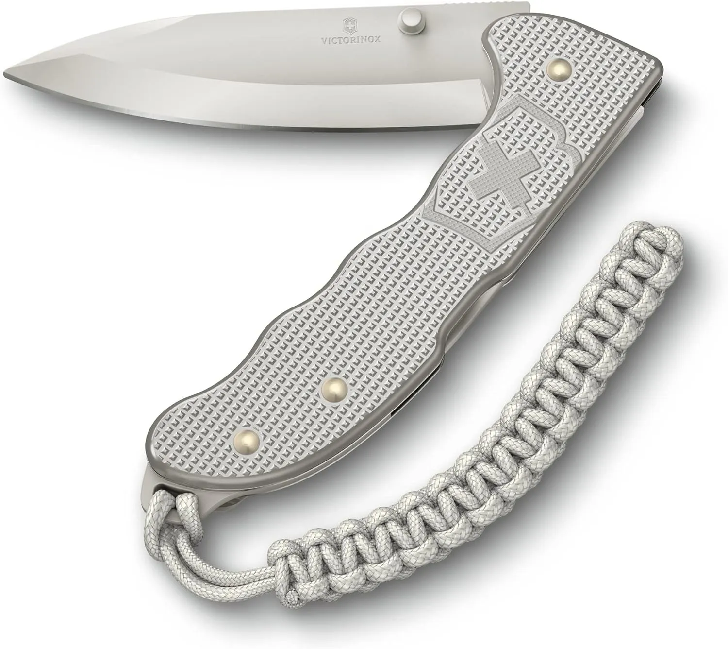 Victorinox Evoke Swiss Army Knife, Featuring a Foldable Blade with Thumb Stud and Lockback Mechanism