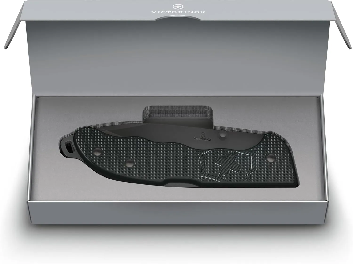 Victorinox Evoke Swiss Army Knife, Featuring a Foldable Blade with Thumb Stud and Lockback Mechanism