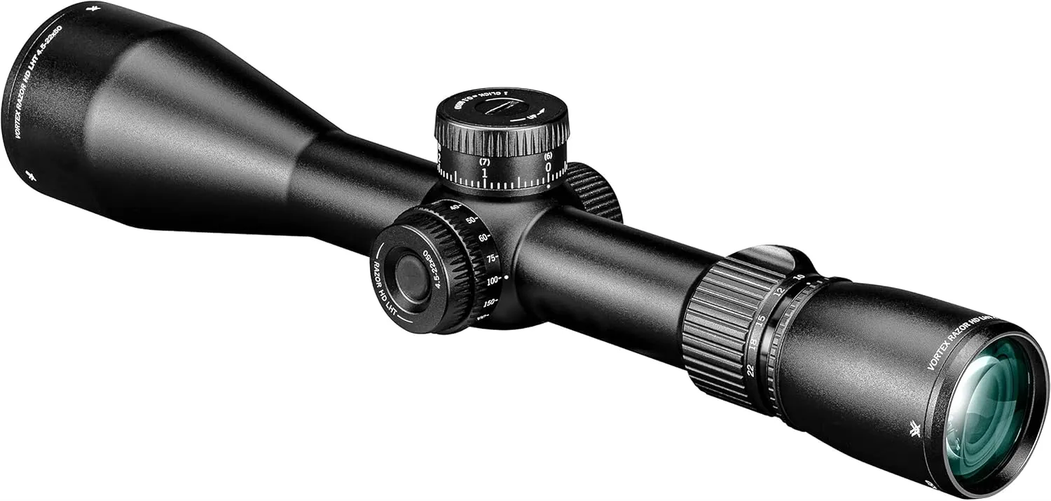 Vortex Optics Razor HD LHT 4.5-22x50 First Focal Plane Riflescope - XLR-2 Reticle