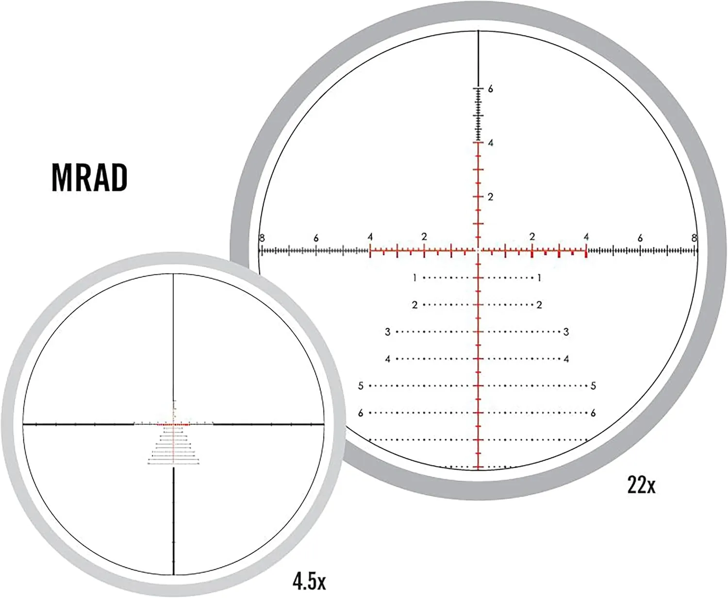 Vortex Optics Razor HD LHT 4.5-22x50 First Focal Plane Riflescope - XLR-2 Reticle