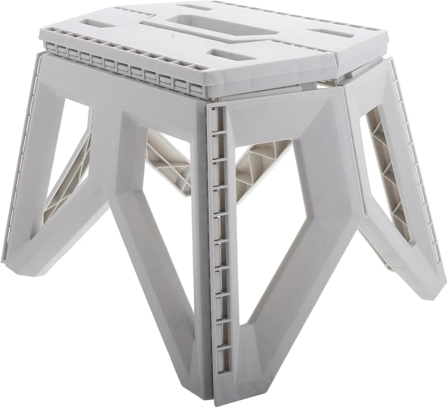 VOSAREA Foldable Stool for Adults Compact Portable Seat Easy to Carry Camping Chair for Outdoor Activities