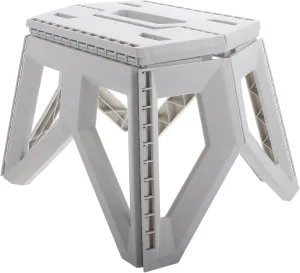 VOSAREA Foldable Stool for Adults Compact Portable Seat Easy to Carry Camping Chair for Outdoor Activities
