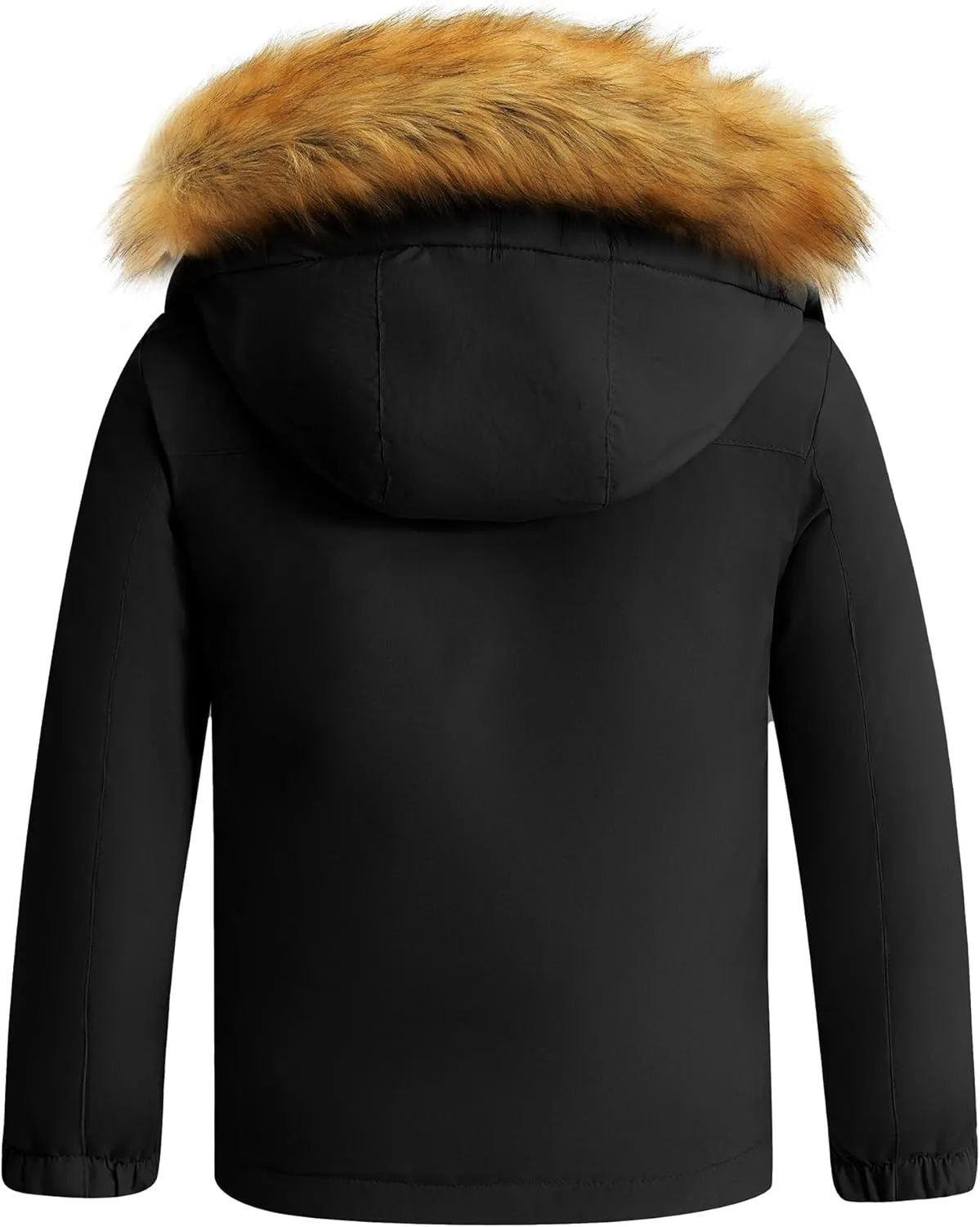 Wantdo Girl's Warm Snow Coat Waterproof Ski Jacket Windproof Winter Parka Insulated Fleece Rain Jackets