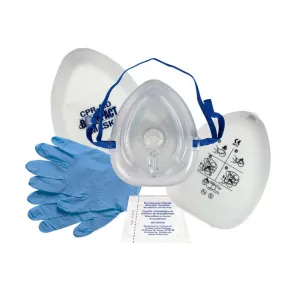 Wasip F5018401 First Aid CPR Rescue Mask Kit (4-Piece)