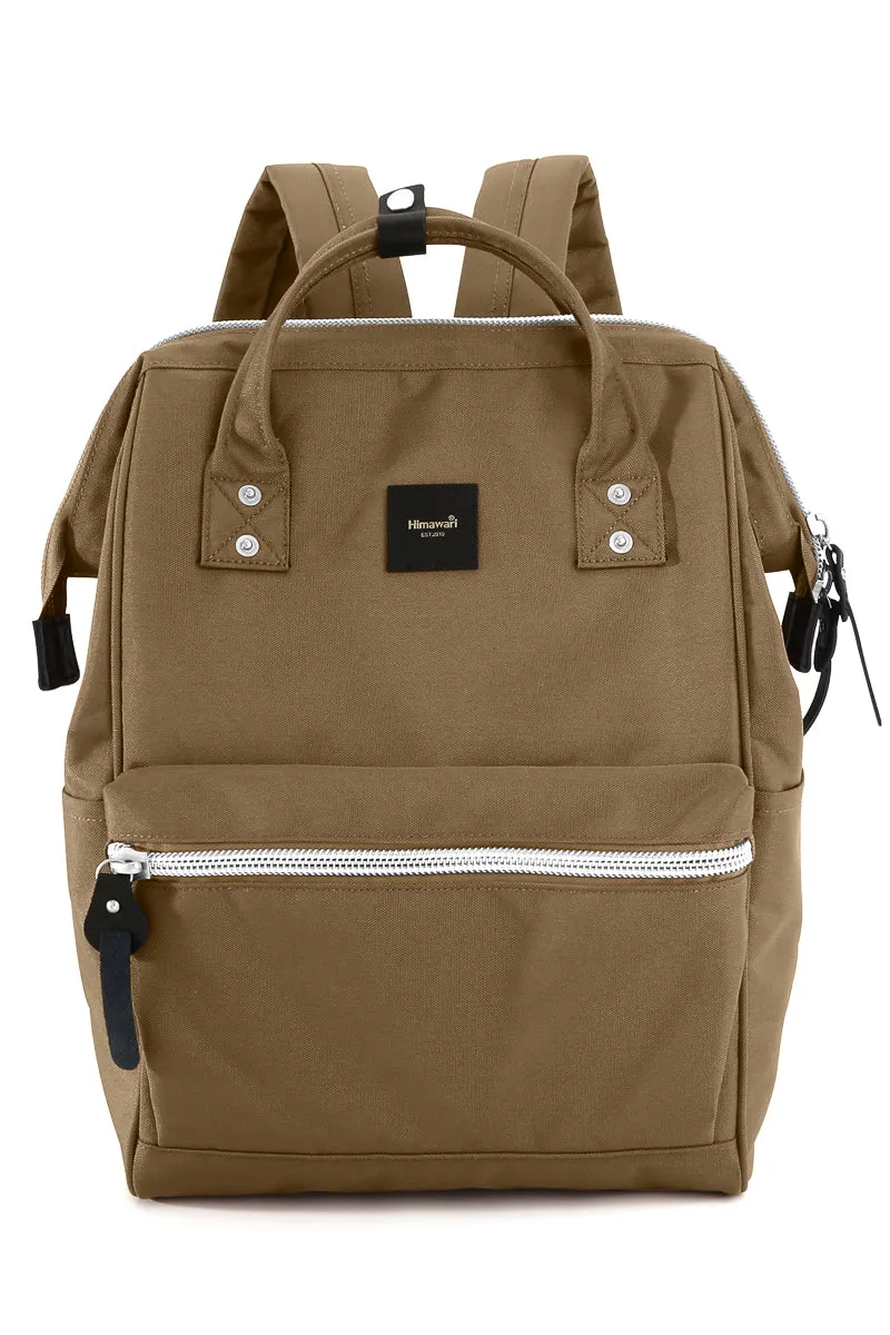 WATER RESISTANT LAPTOP BACKPACK - KHAKI