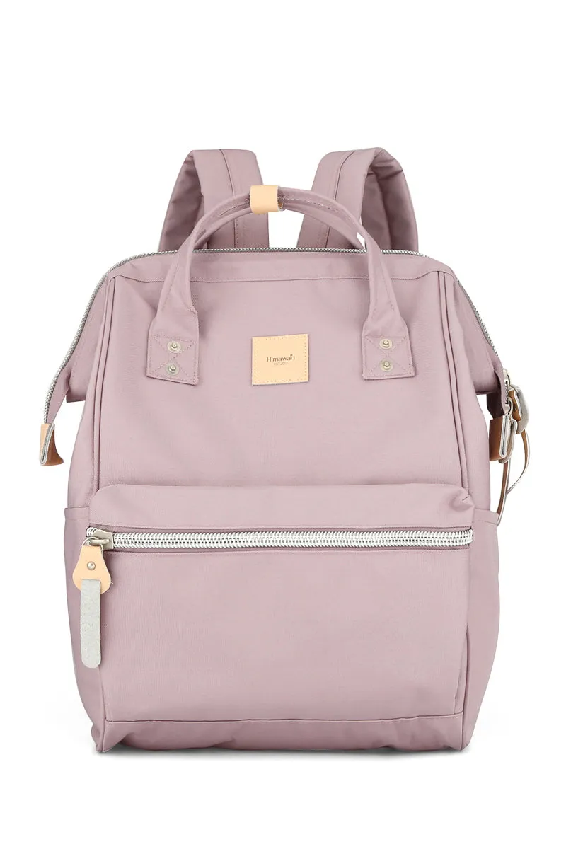 WATER RESISTANT LAPTOP BACKPACK -MAUVE