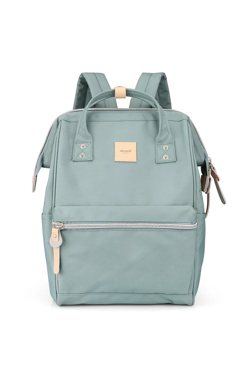 WATER RESISTANT LAPTOP BACKPACK - MOCHA