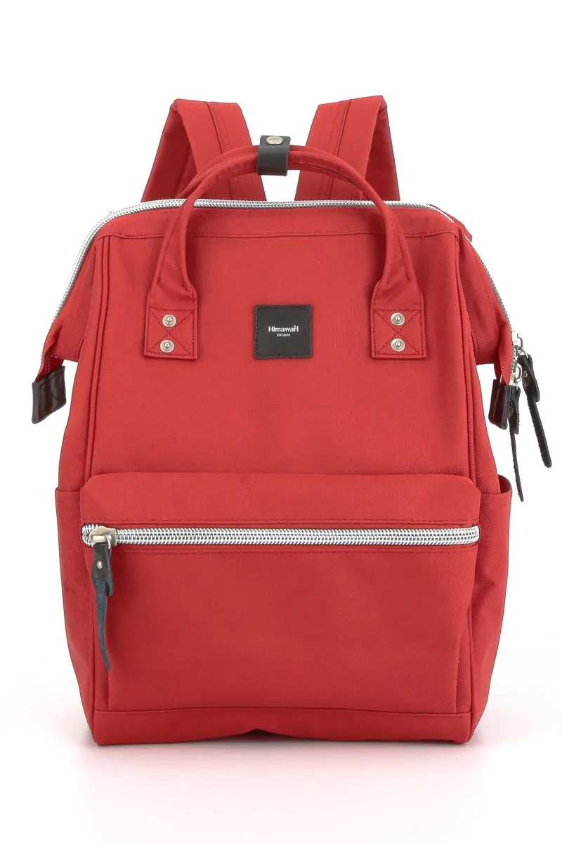 WATER RESISTANT LAPTOP BACKPACK - RED