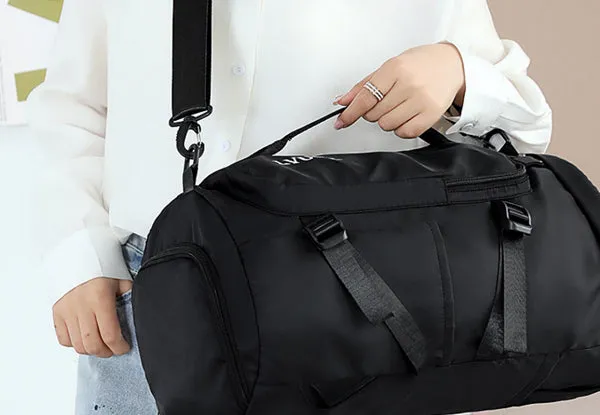 Water-Resistant Travel Duffel Bag